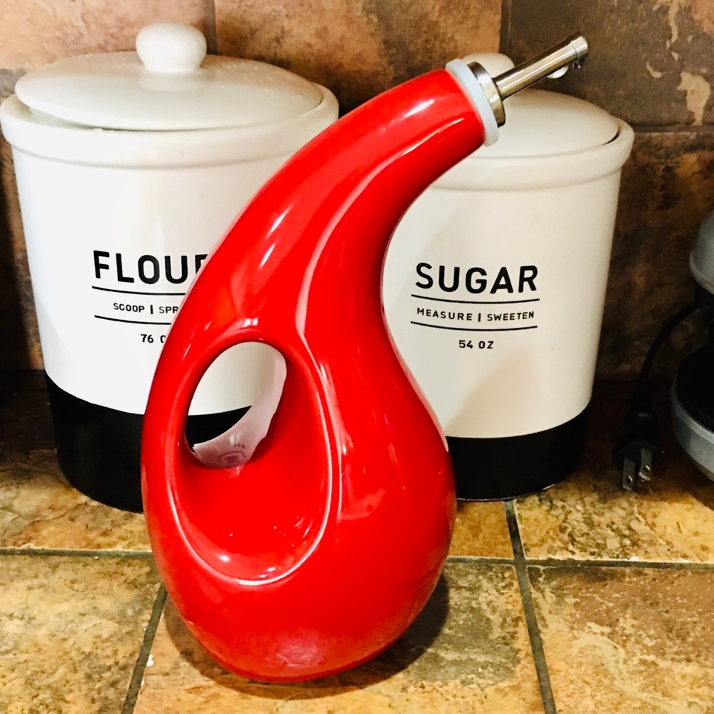 Rachel Ray EVOO bottle vinegar - olive oil - soap dispenser - kitchen - …